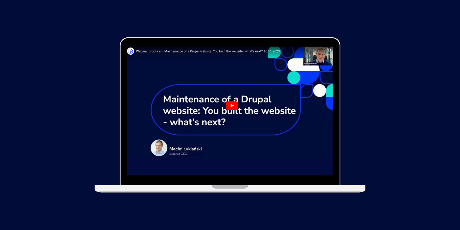 Obejrzyj nagrania z webinarów z praktycznymi wskazówkami na temat tworzenia stron na Drupalu.